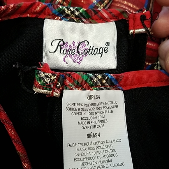 GIRL'S Rose Cottage dress - Picture 4 of 6